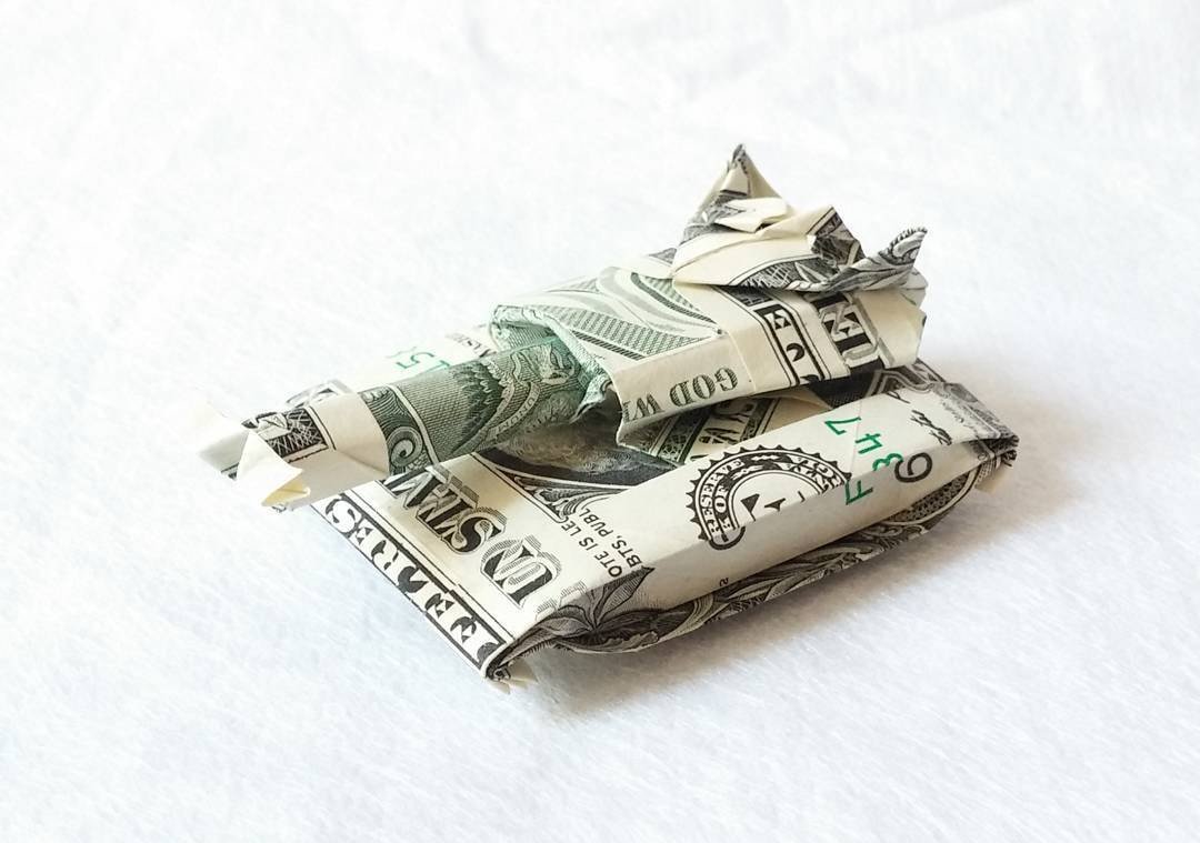 Dollar Bill Tank by Won Park