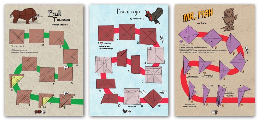 Drawing Origami Tome 2 Sample Pages