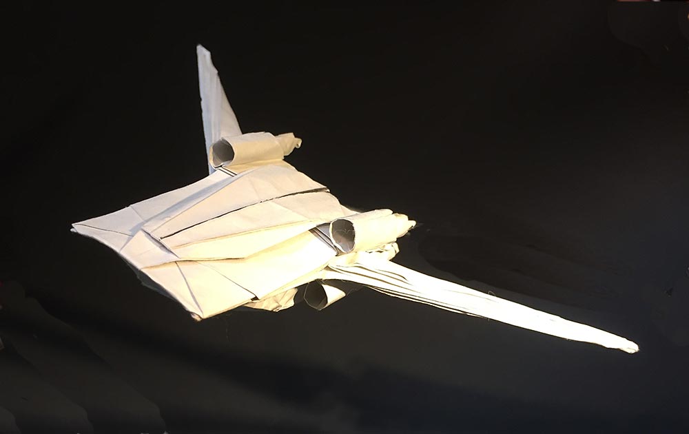 U-Wing, S-Foils Open