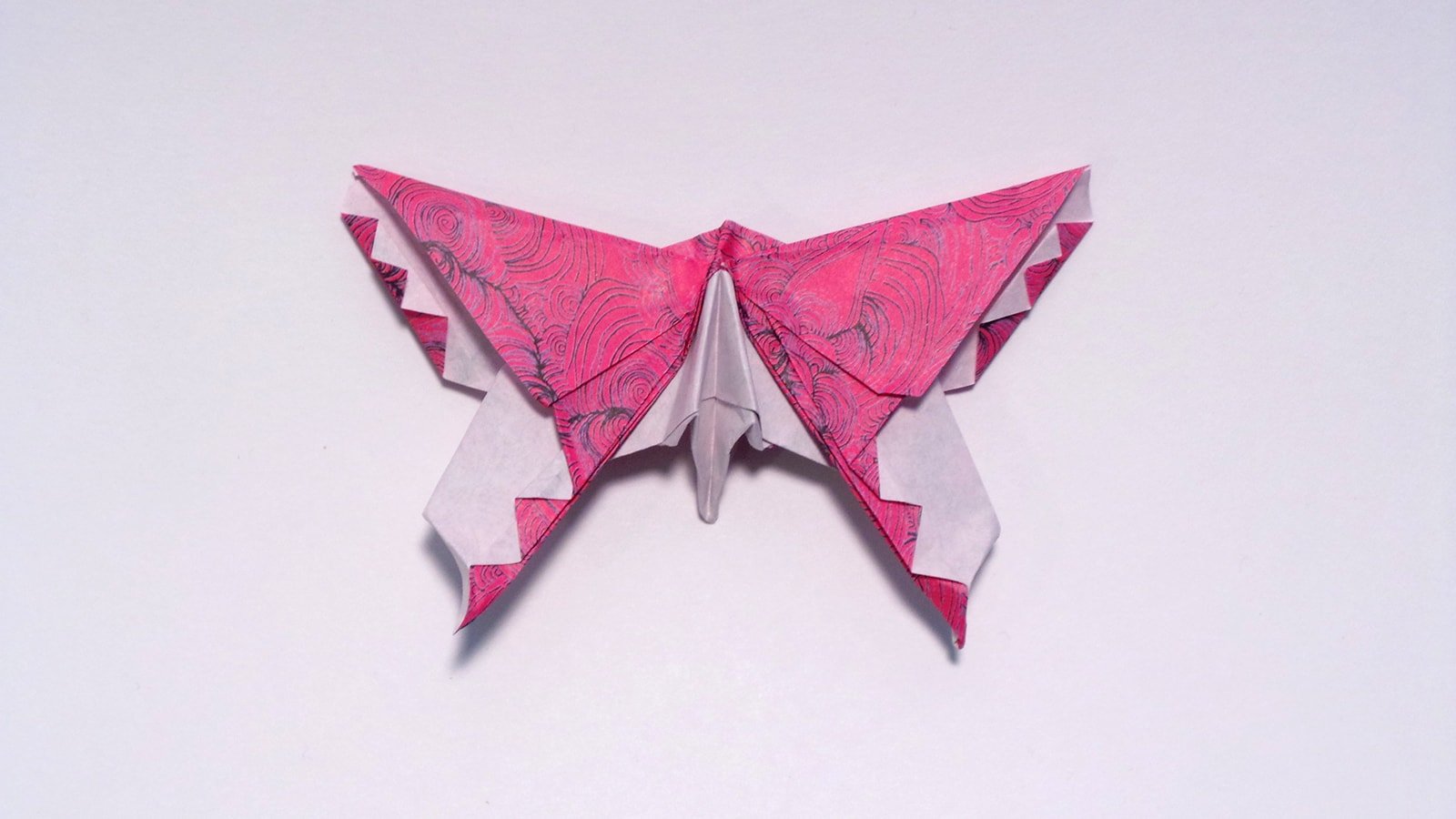 The Alexander Aztec Swallowtail Butterfly folded by Me