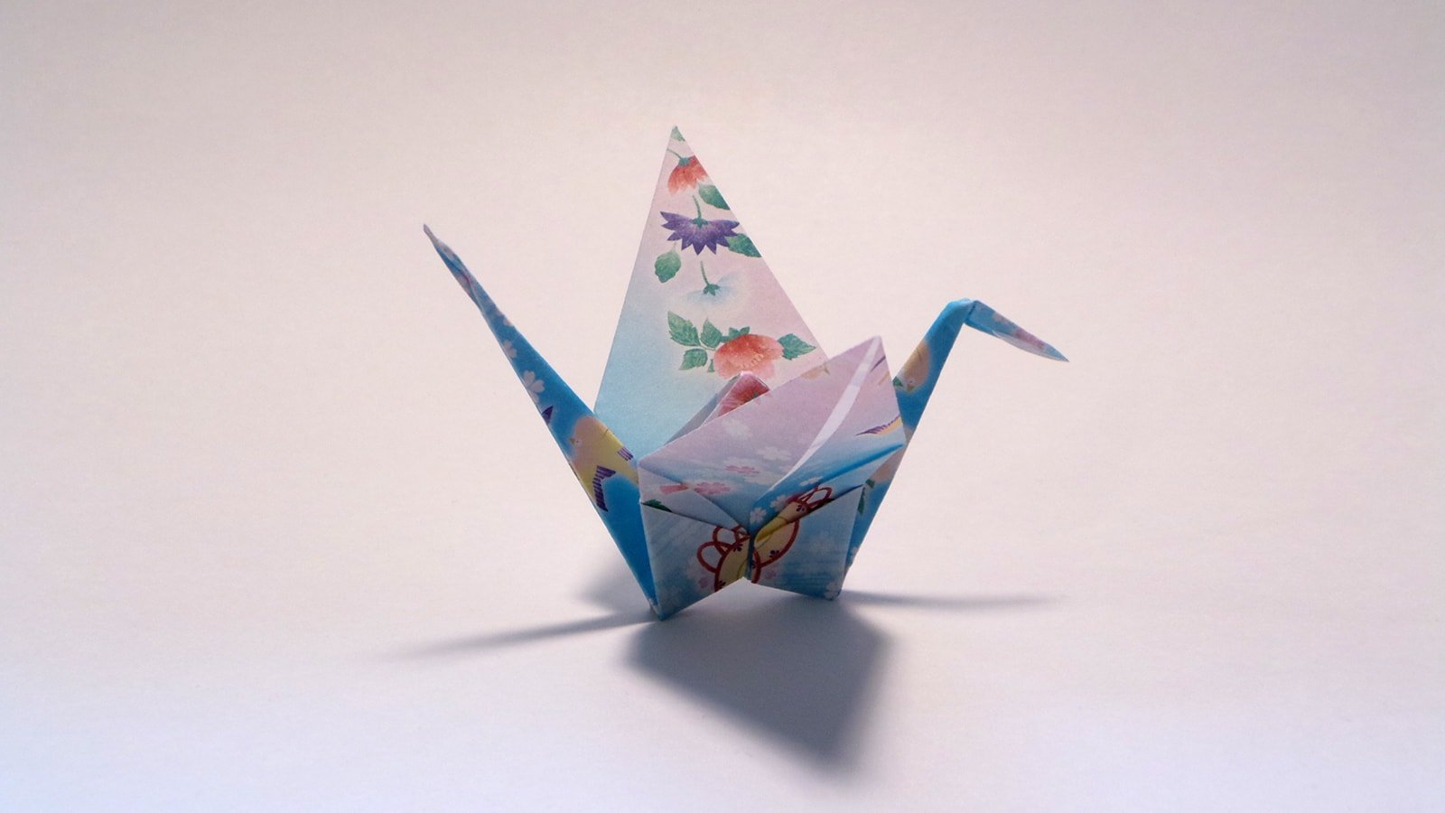 Traditional Paper Crane folded by Me