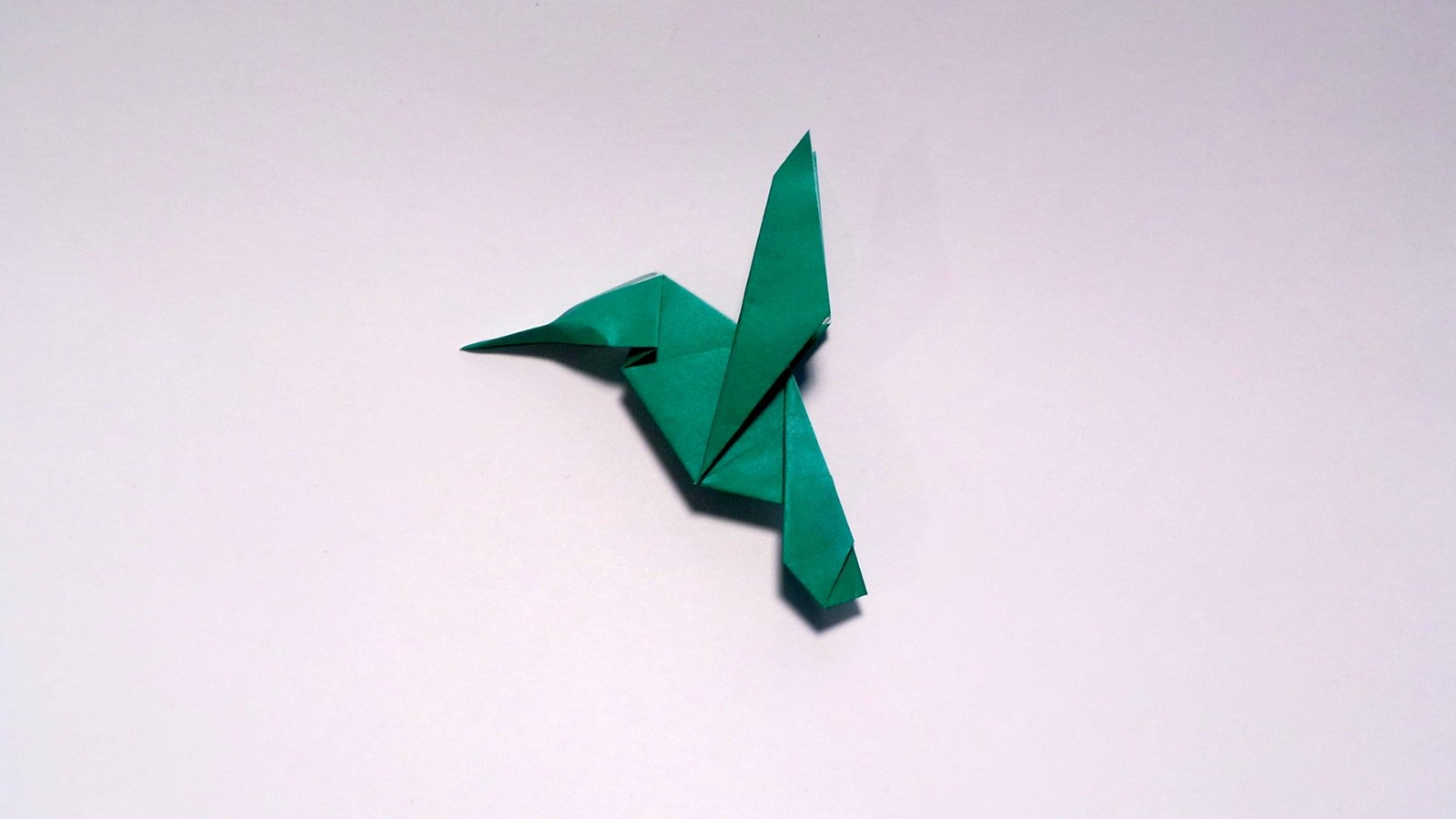 The Elegant - Simple Hummingbird folded by Me