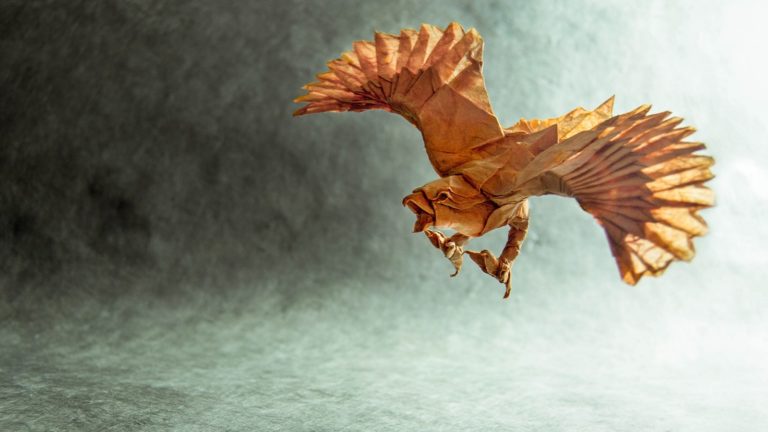 Origami Birds, No Egret