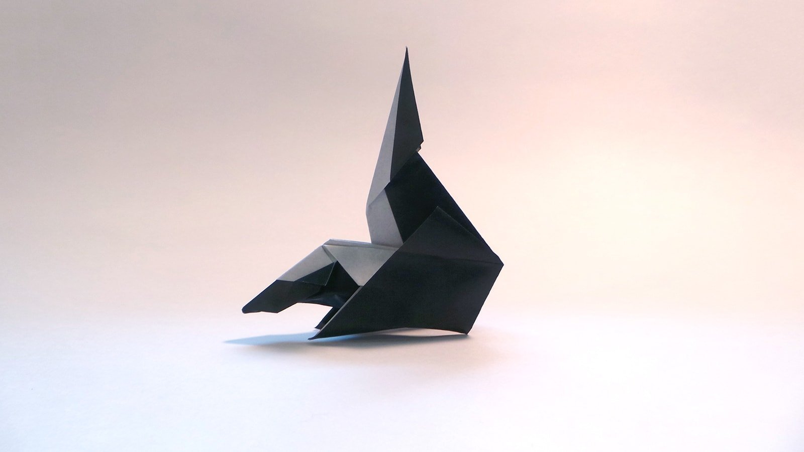 Ambrose the Skunk folded by Me