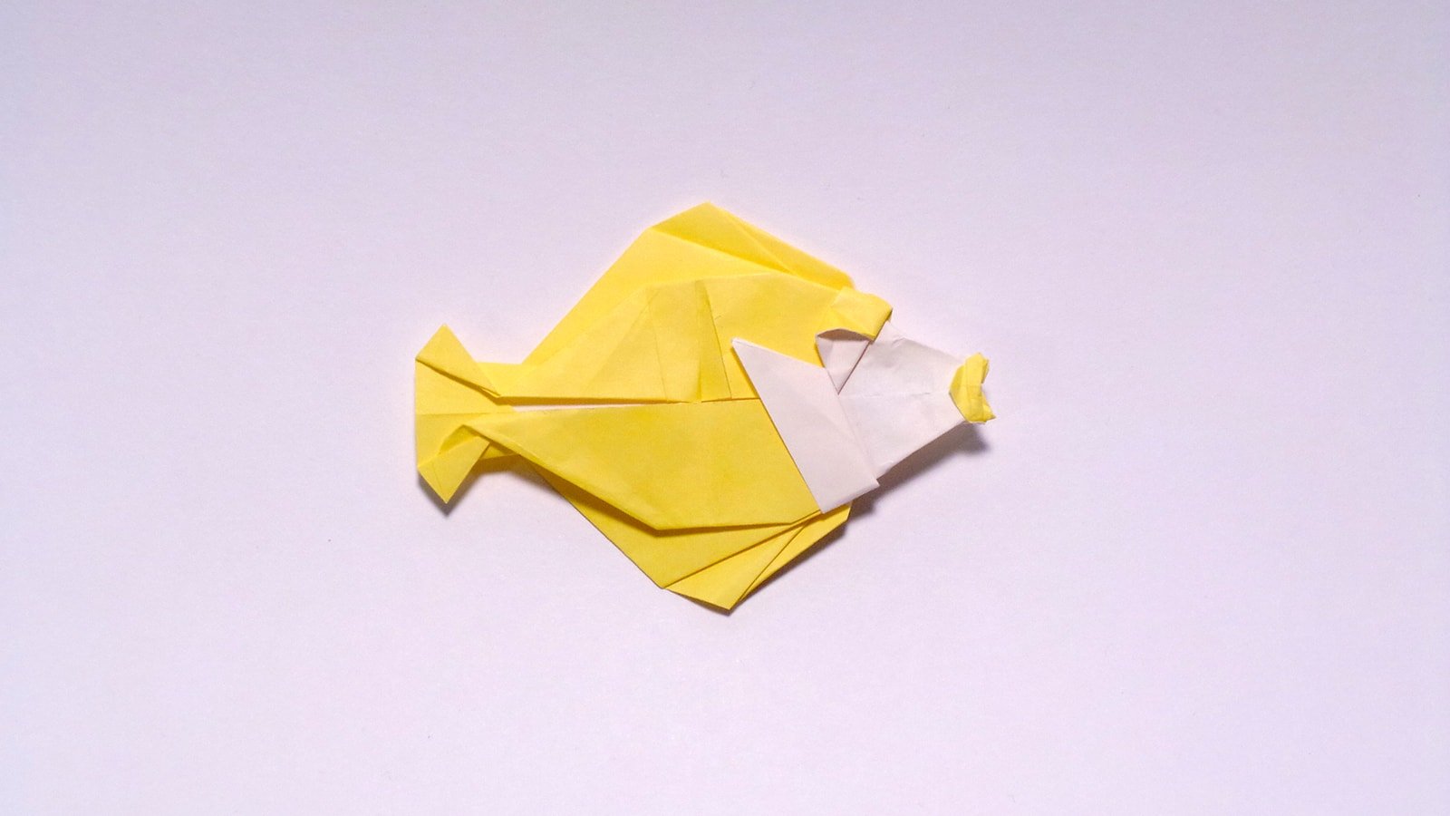 Yellow Tang for Mariko folded by Me