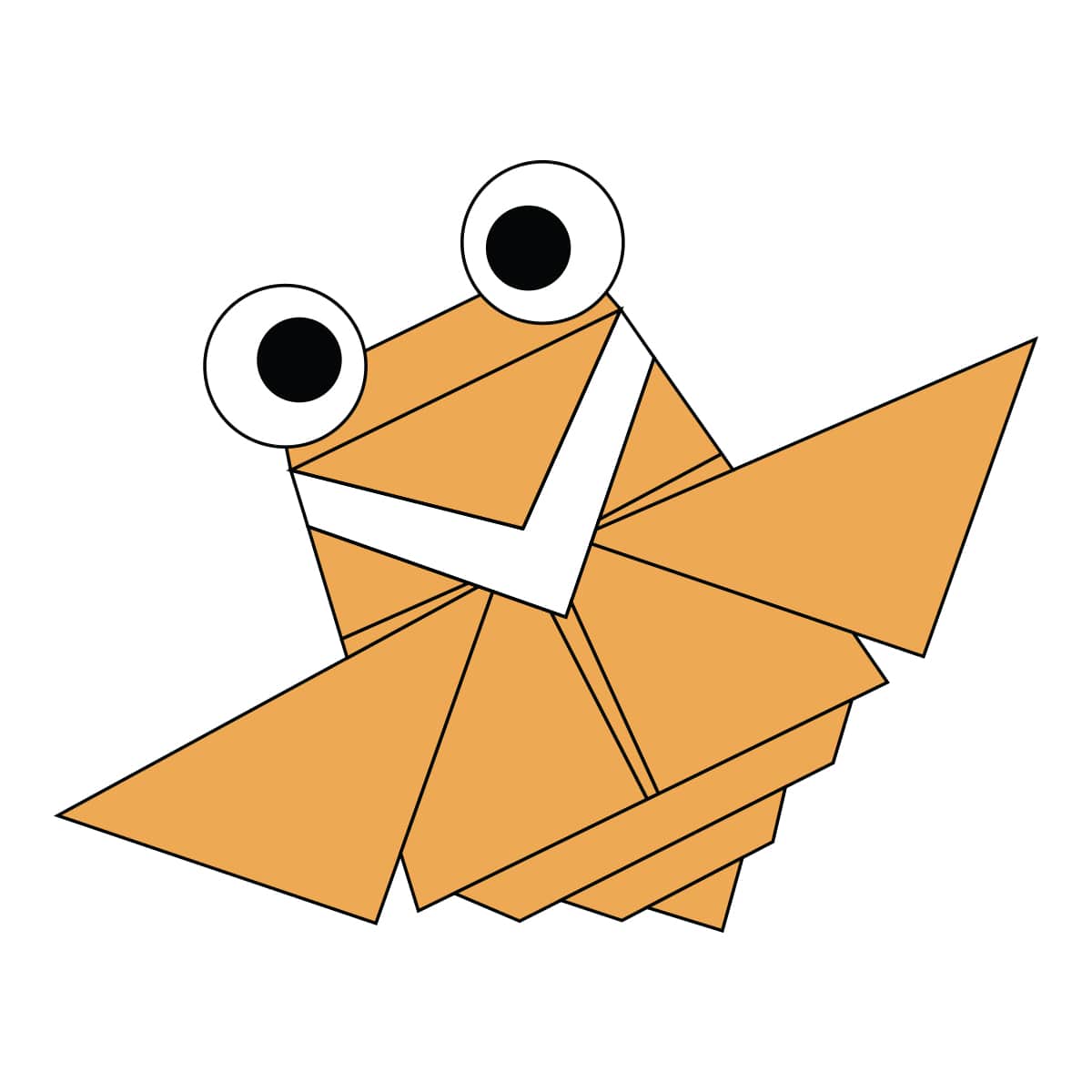 Flying Cicada Step 11