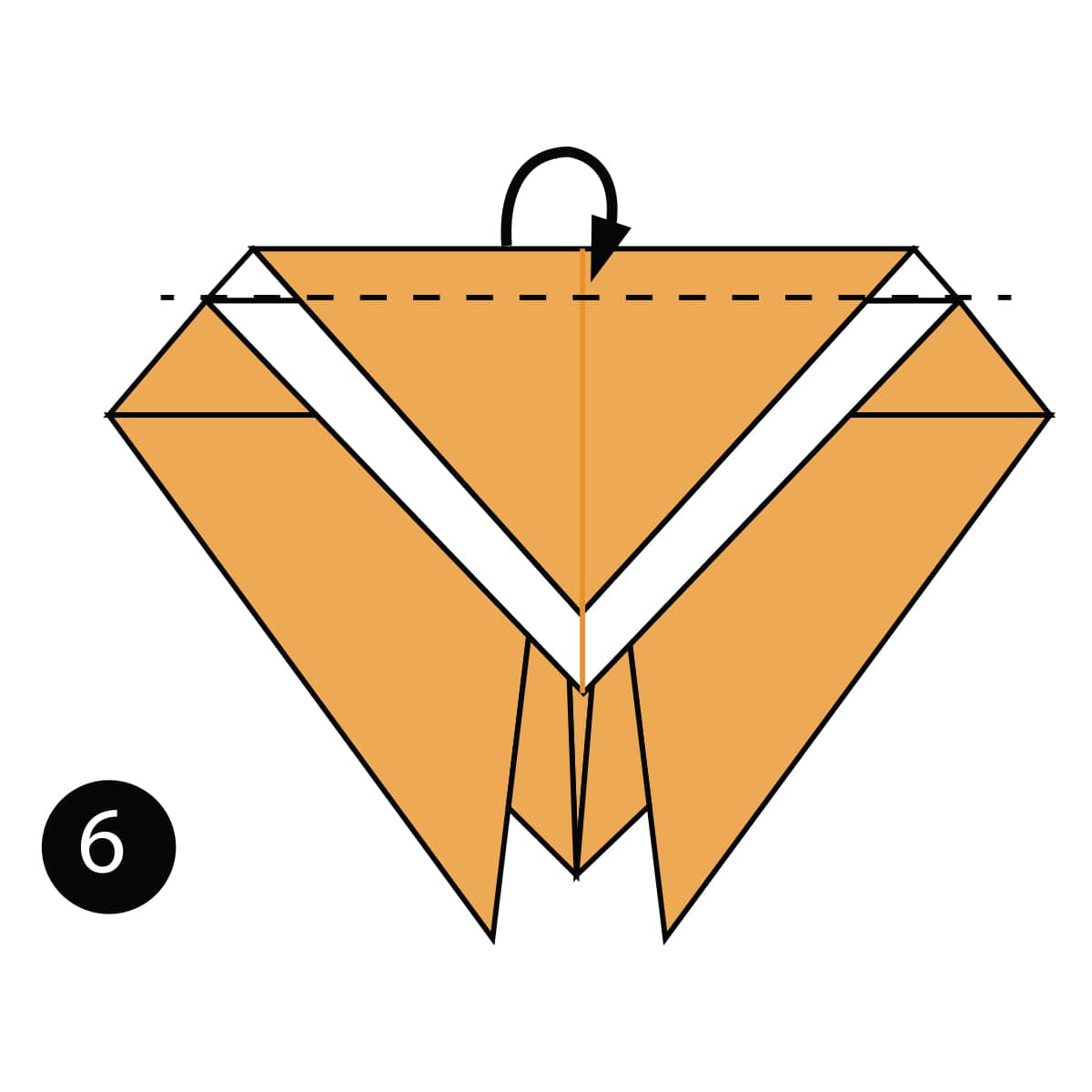 Flying Cicada Step 6