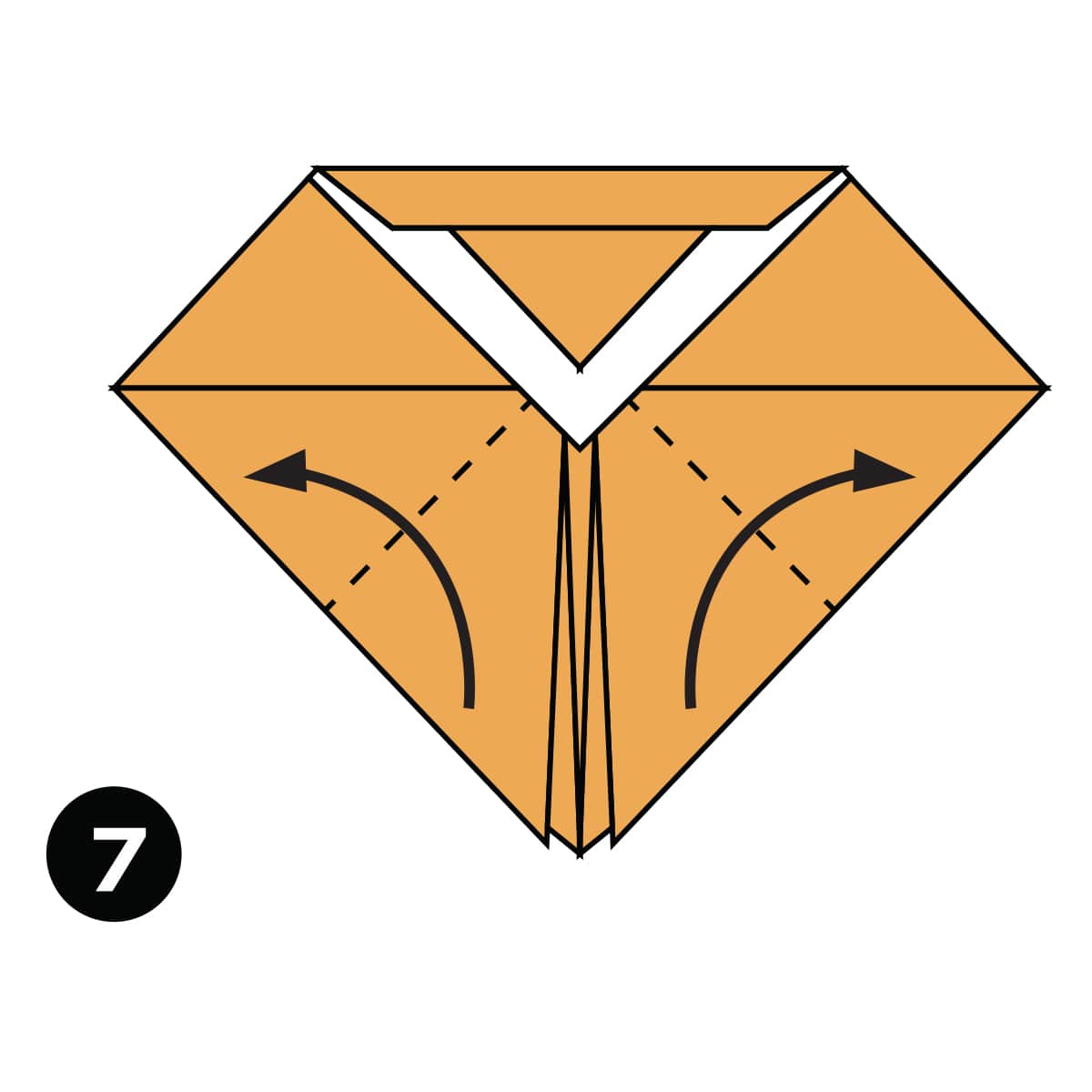 Flying Cicada Step 7