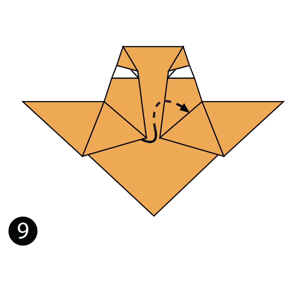 Flying Cicada Step 9