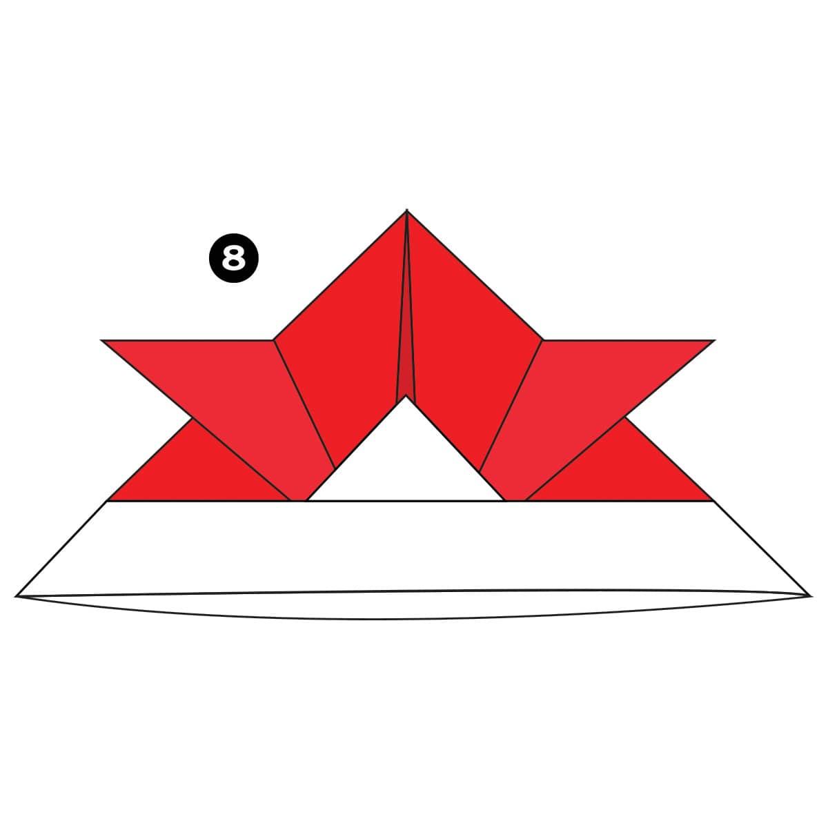 Samurai Helmet Step 8