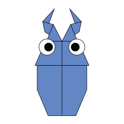 origami beetle