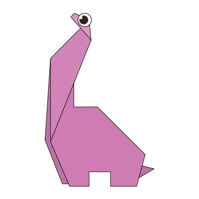 origami brachiosaurus