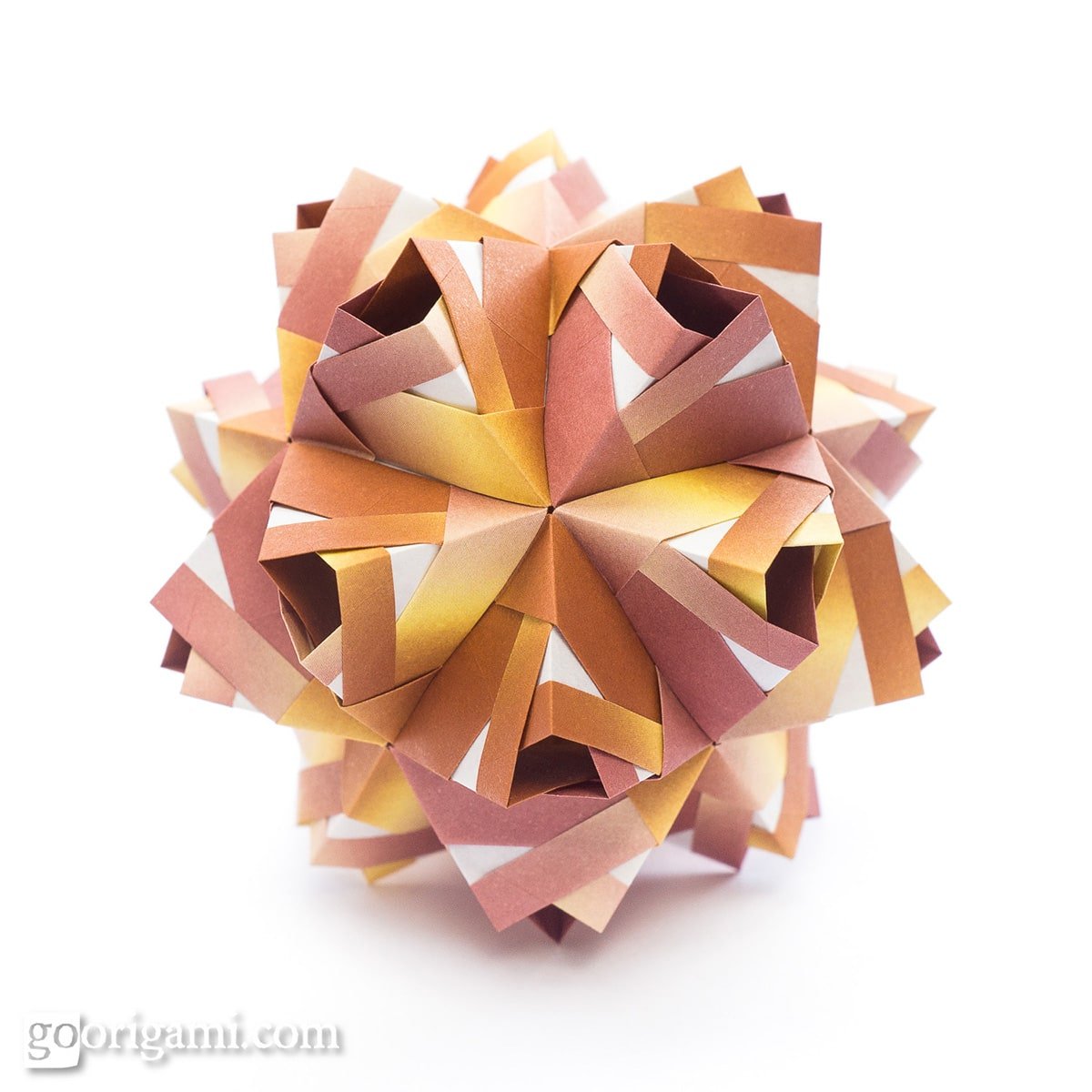Rose Gold Kusudama