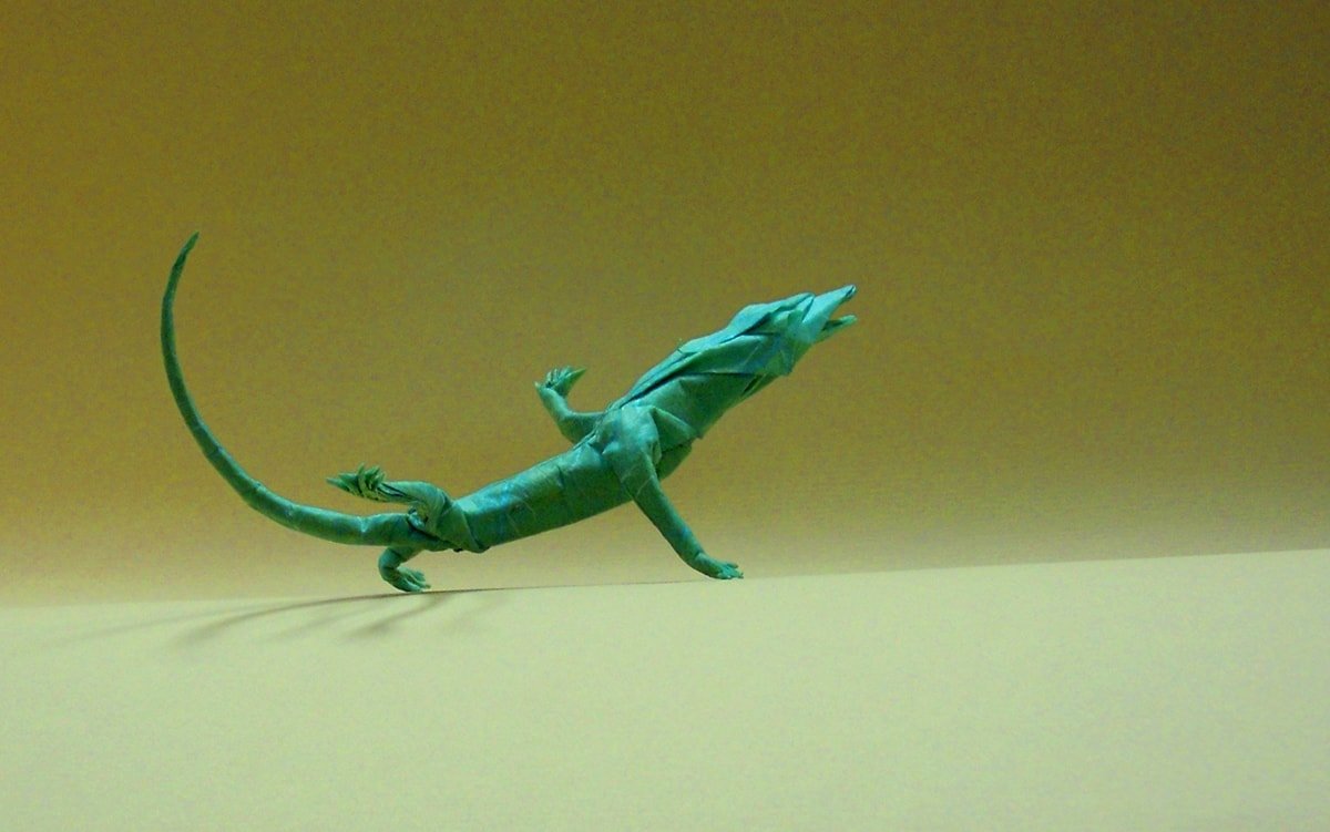 Blue Desert Lizard
