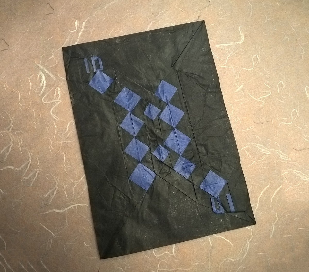 10 of Diamonds Card with Inverted Colours