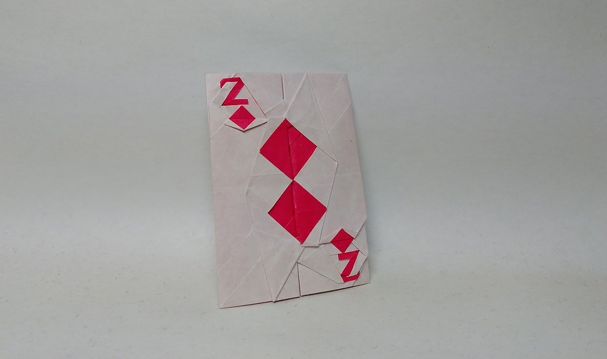 2 of Diamonds Card