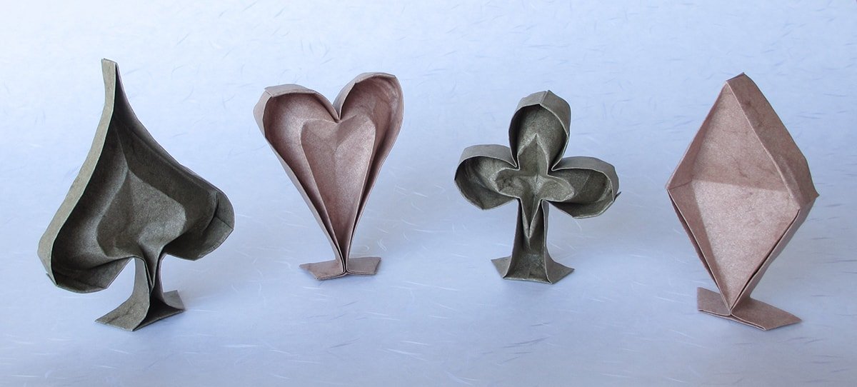 All 4 Playing Card Suits