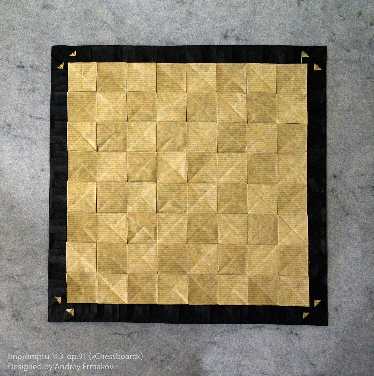 Papercraft Chessboard