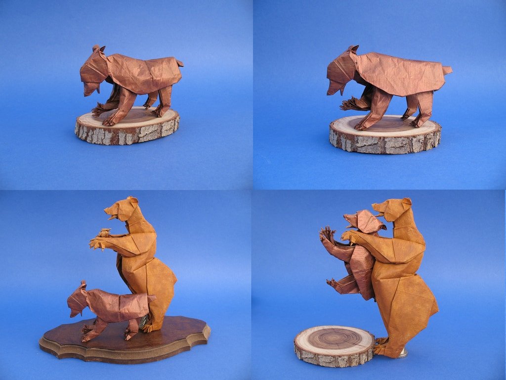 Grizzly Mother and Cub