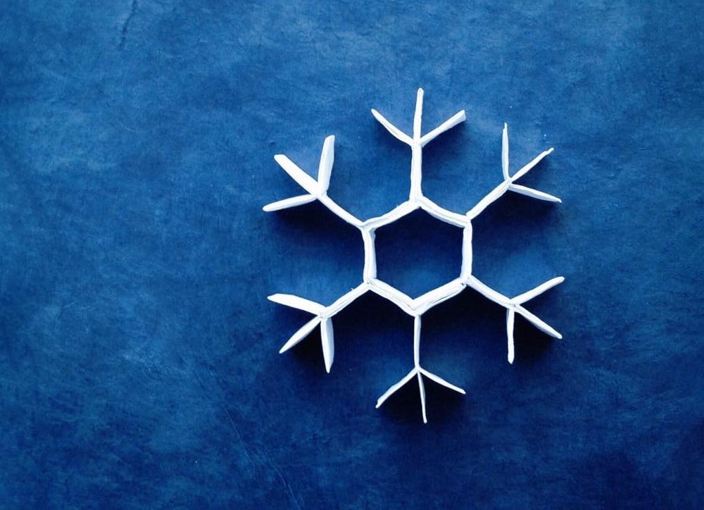 Snowflake with Hole