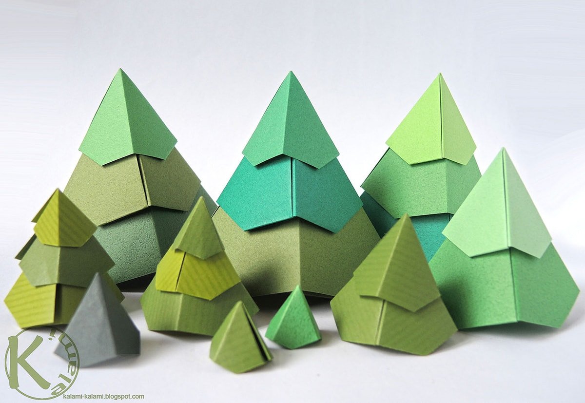 Forest of Christmas Trees