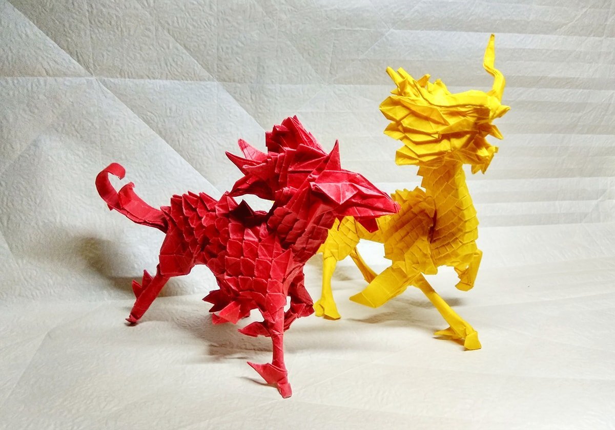 2 Kirins by Icarus Zhao