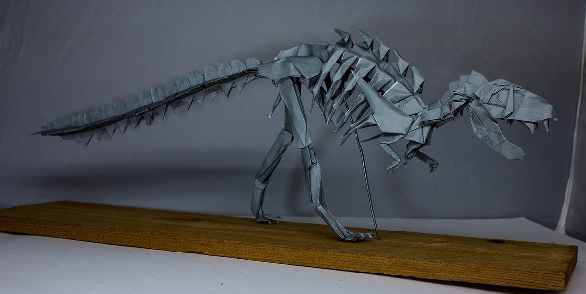 T-Rex Skeleton by Travis Nolan
