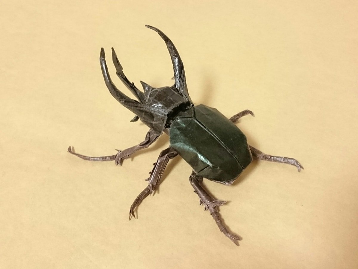 Best Origami Insects Beetle by Kota Imai