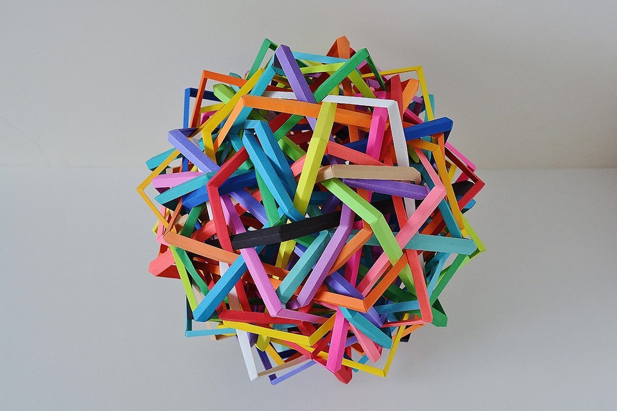 Thirty Interlocking Irregular Equatorially Truncated Triangularly Distorted Dipoles (Byriah Loper)