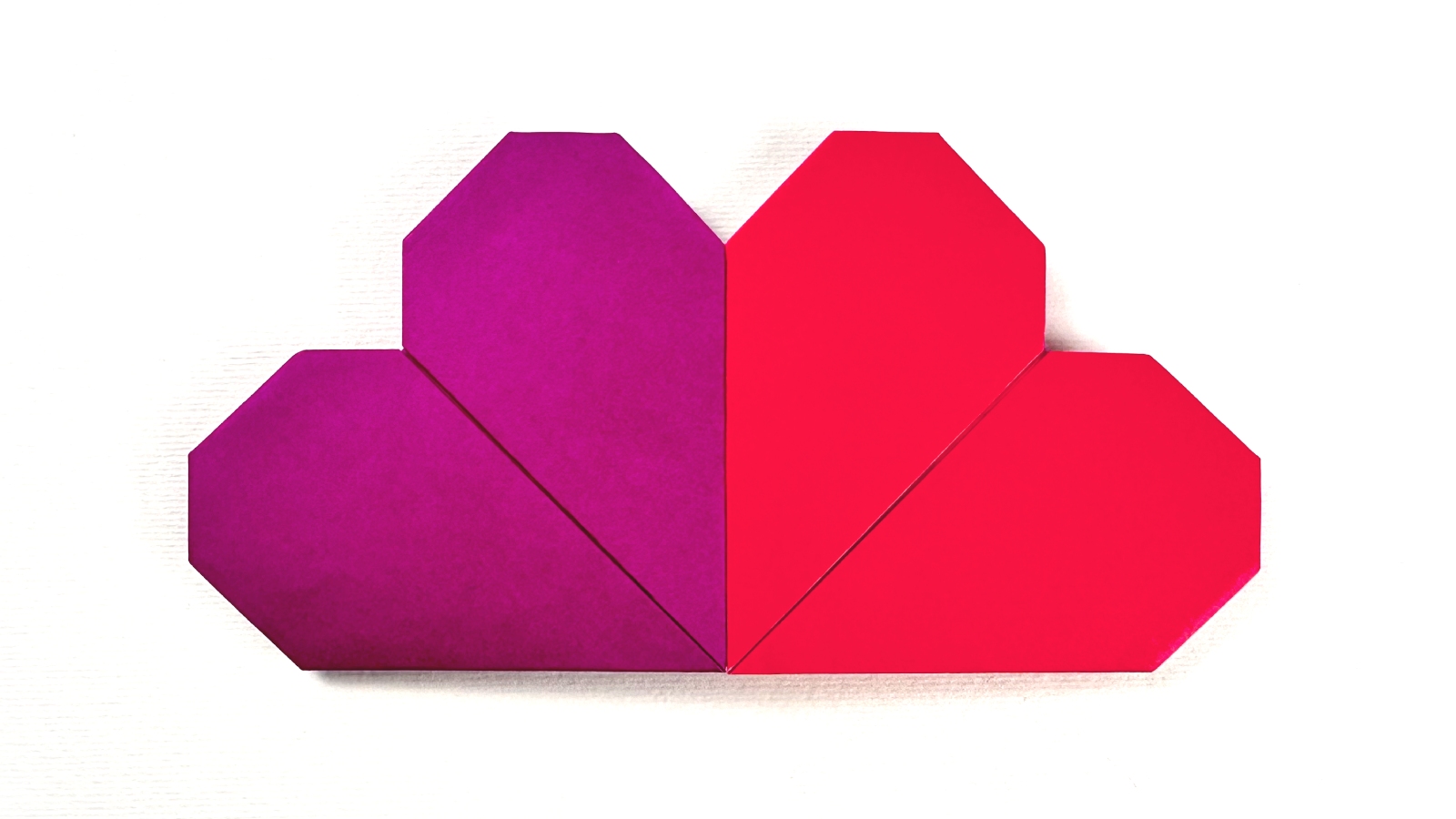 origami hearts