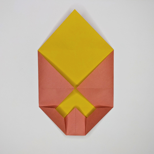origami envelope paper fold step 10