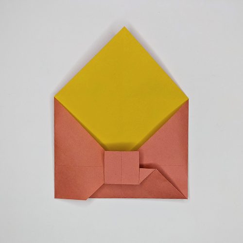 origami envelope paper fold step 21