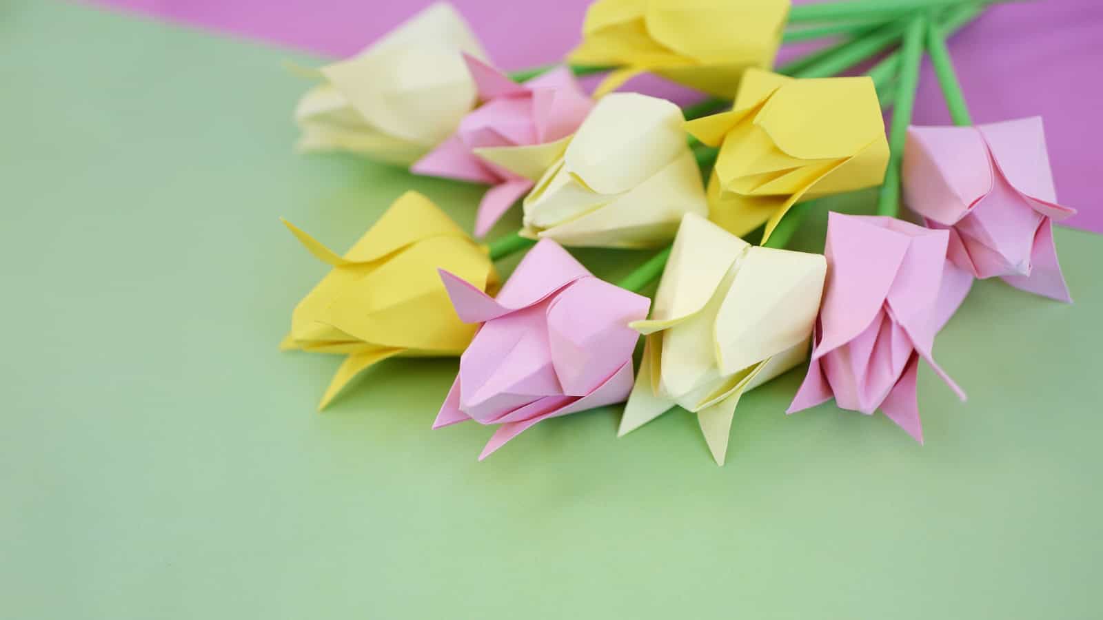 origami tulips