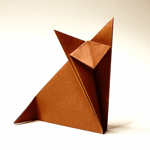easy origami fox