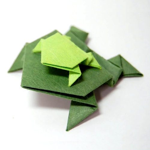 easy origami frog