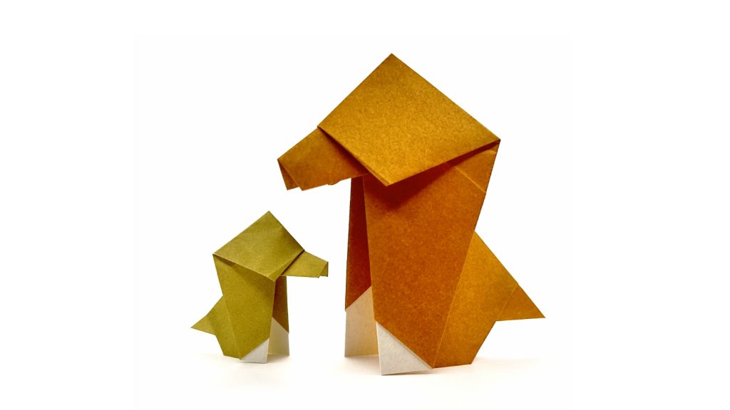 origami dogs