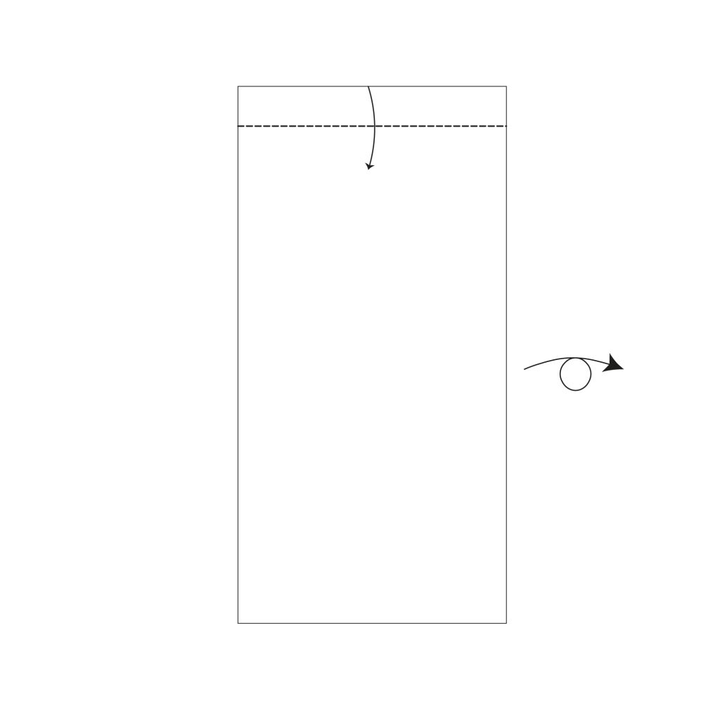 origami happi diagram step 1