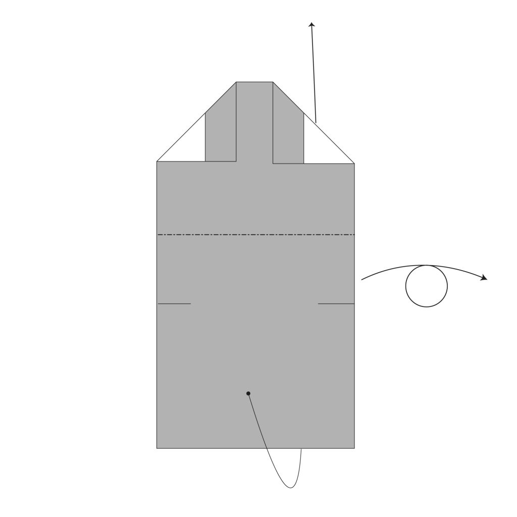 origami happi diagram step 5