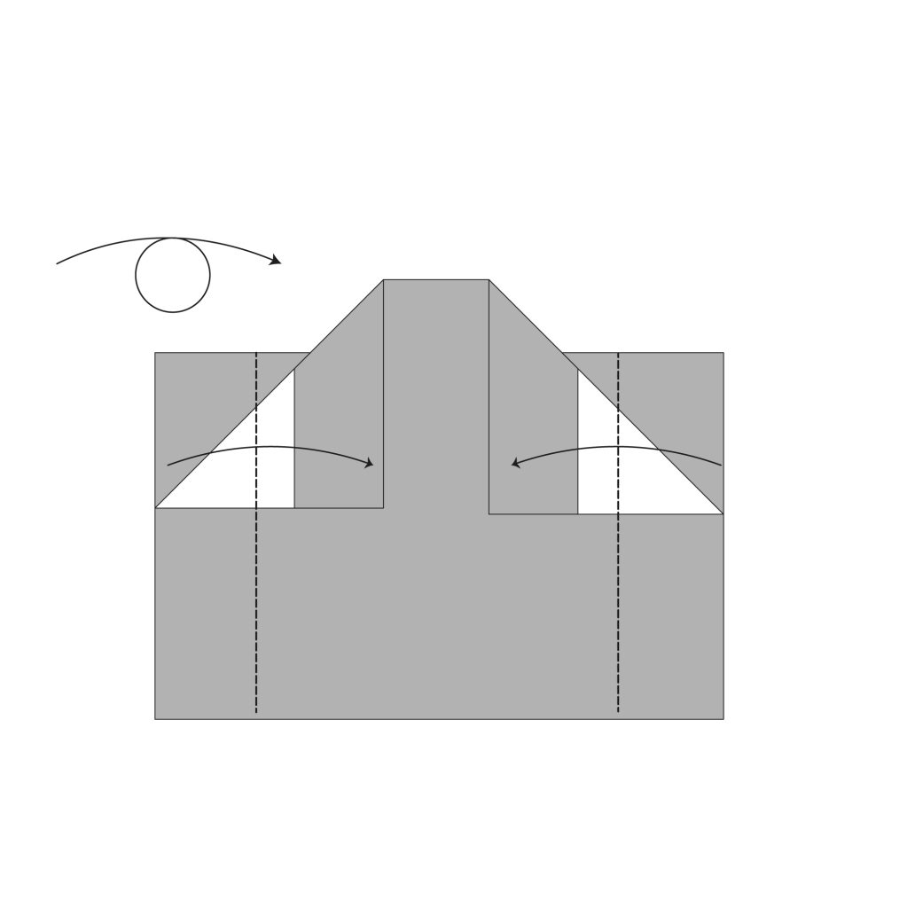 origami happi diagram step 7