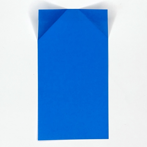 origami happi paper fold step 2