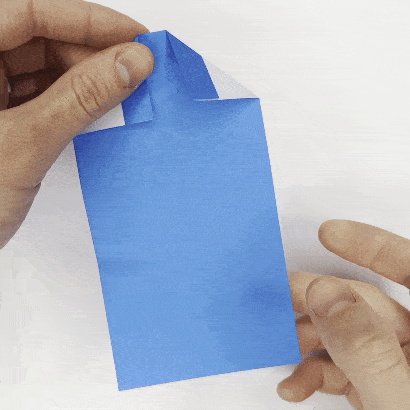 origami happi paper fold step 3