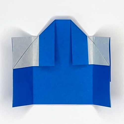 origami happi paper fold step 7