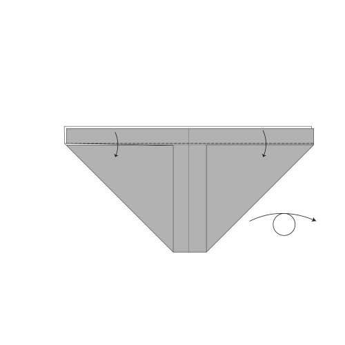 origami kimono diagram step 5