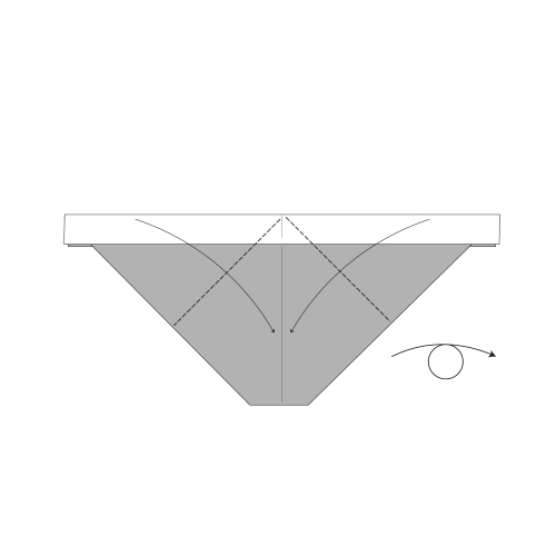 origami kimono diagram step 7