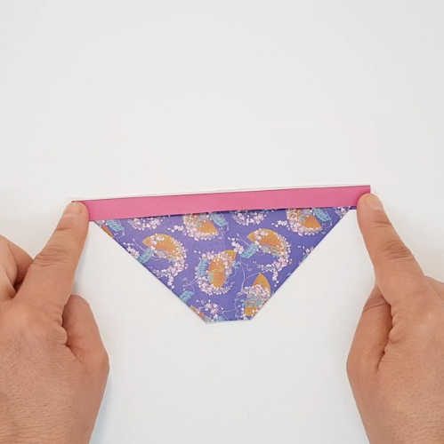 origami kimono paper fold step 6