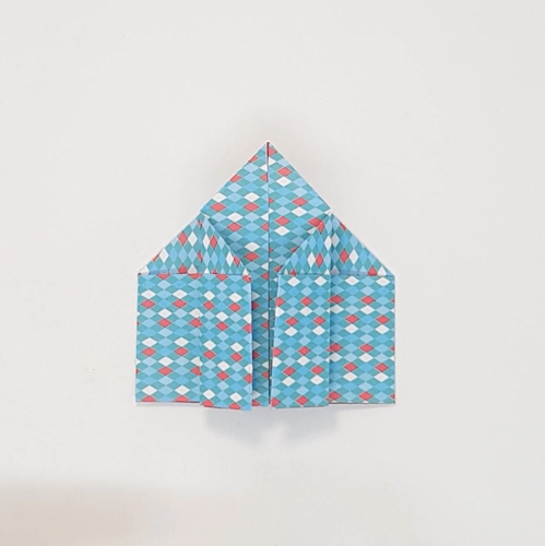 origami sanbou box paper fold step 11