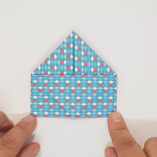 origami sanbou box paper fold step 8