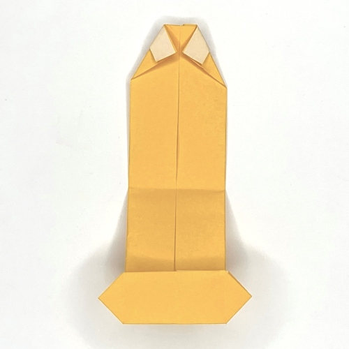 origami shirt paper fold step 10