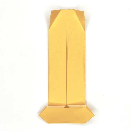 origami shirt paper fold step 9