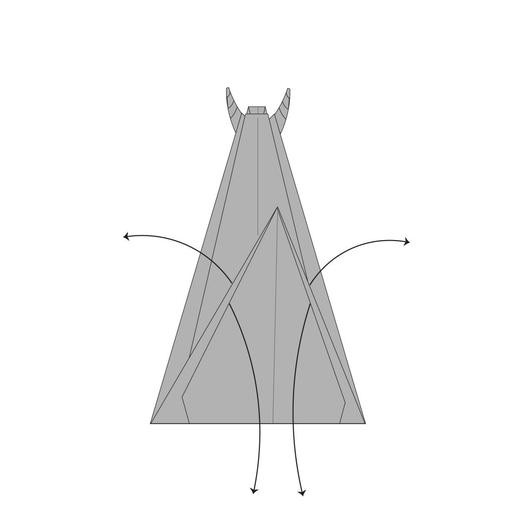 origami snail diagram step 19